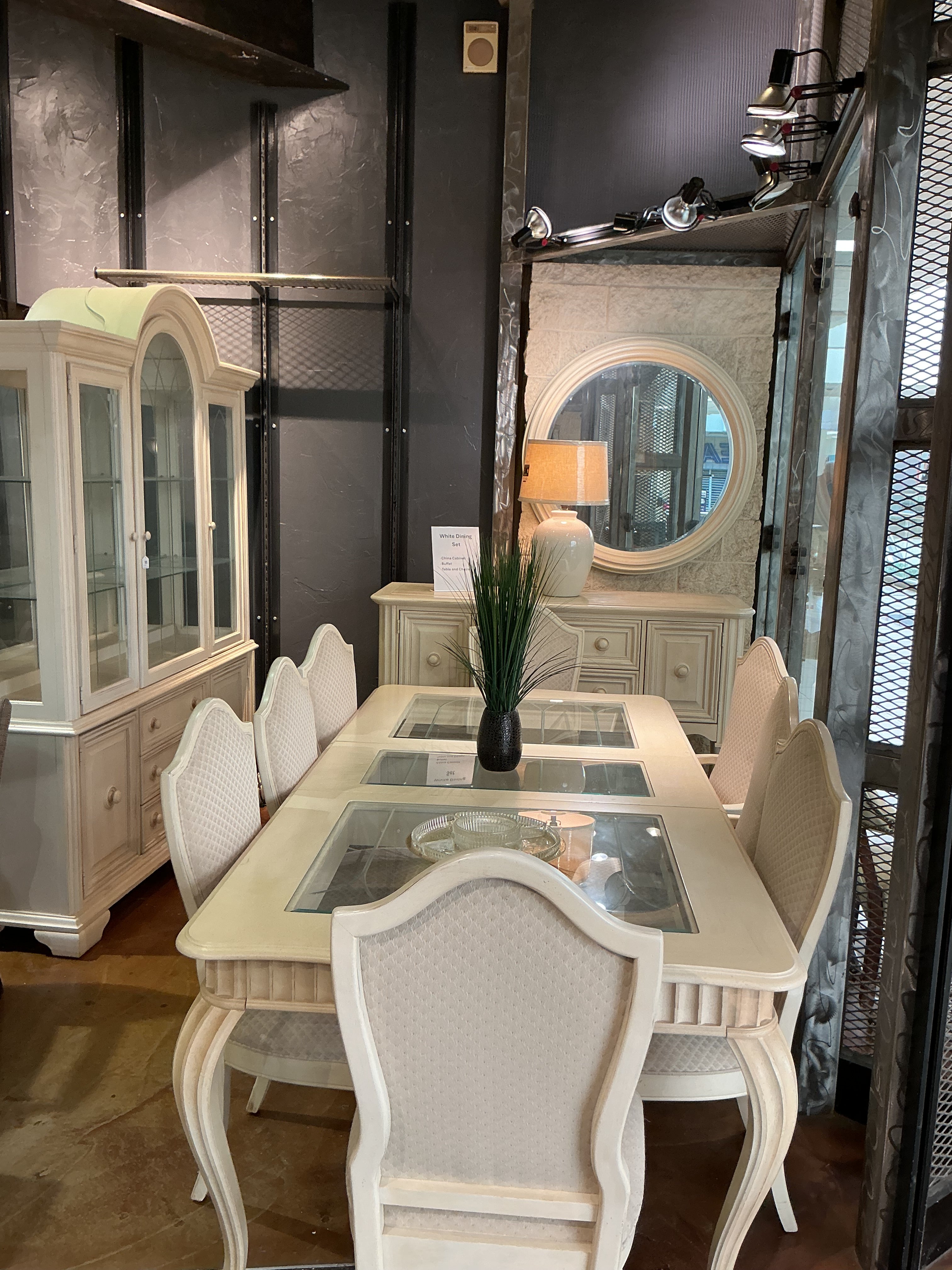 Stanley furniture, China deck, dining collection (white)