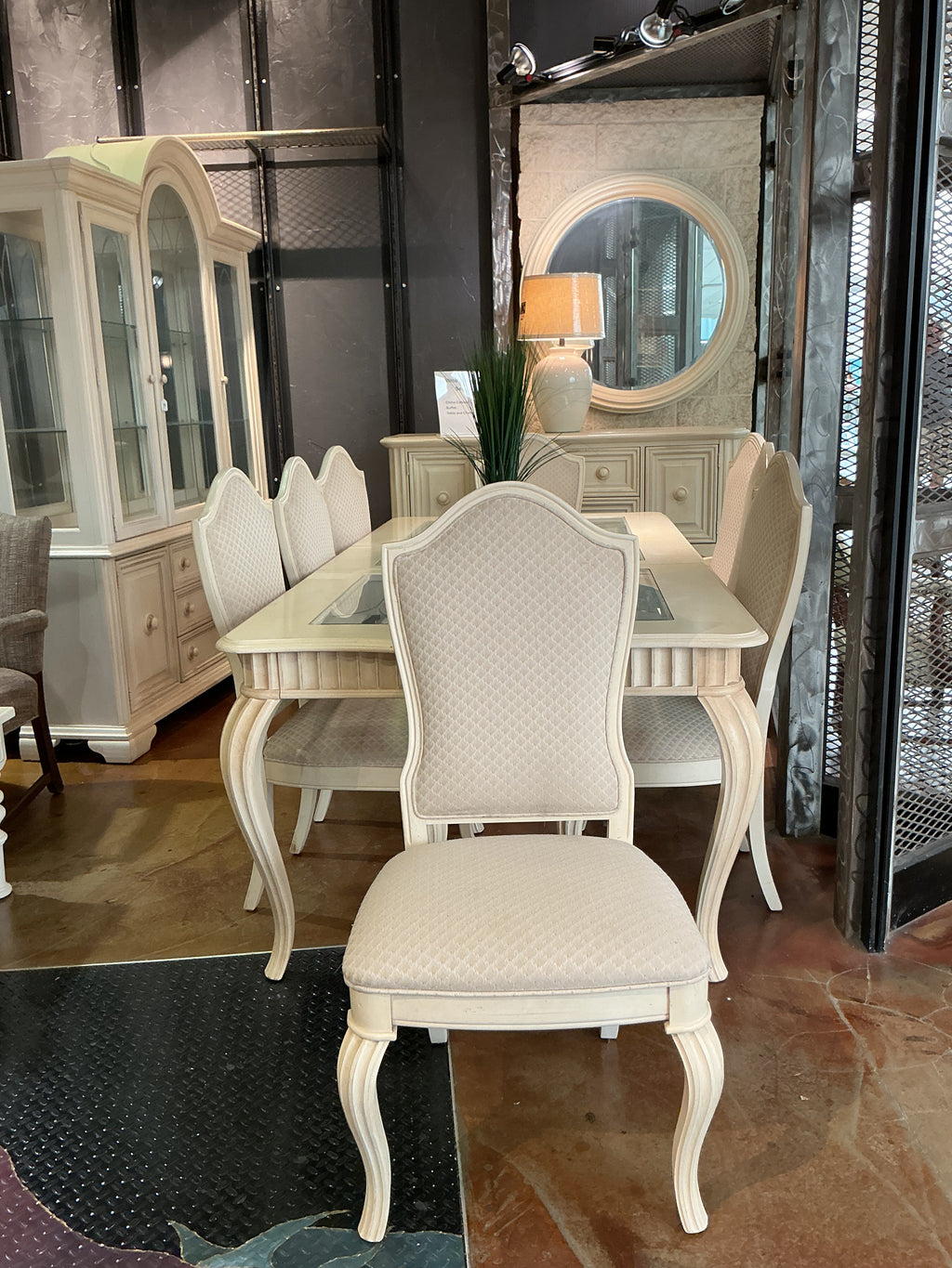 Stanley furniture, China deck, dining collection (white)