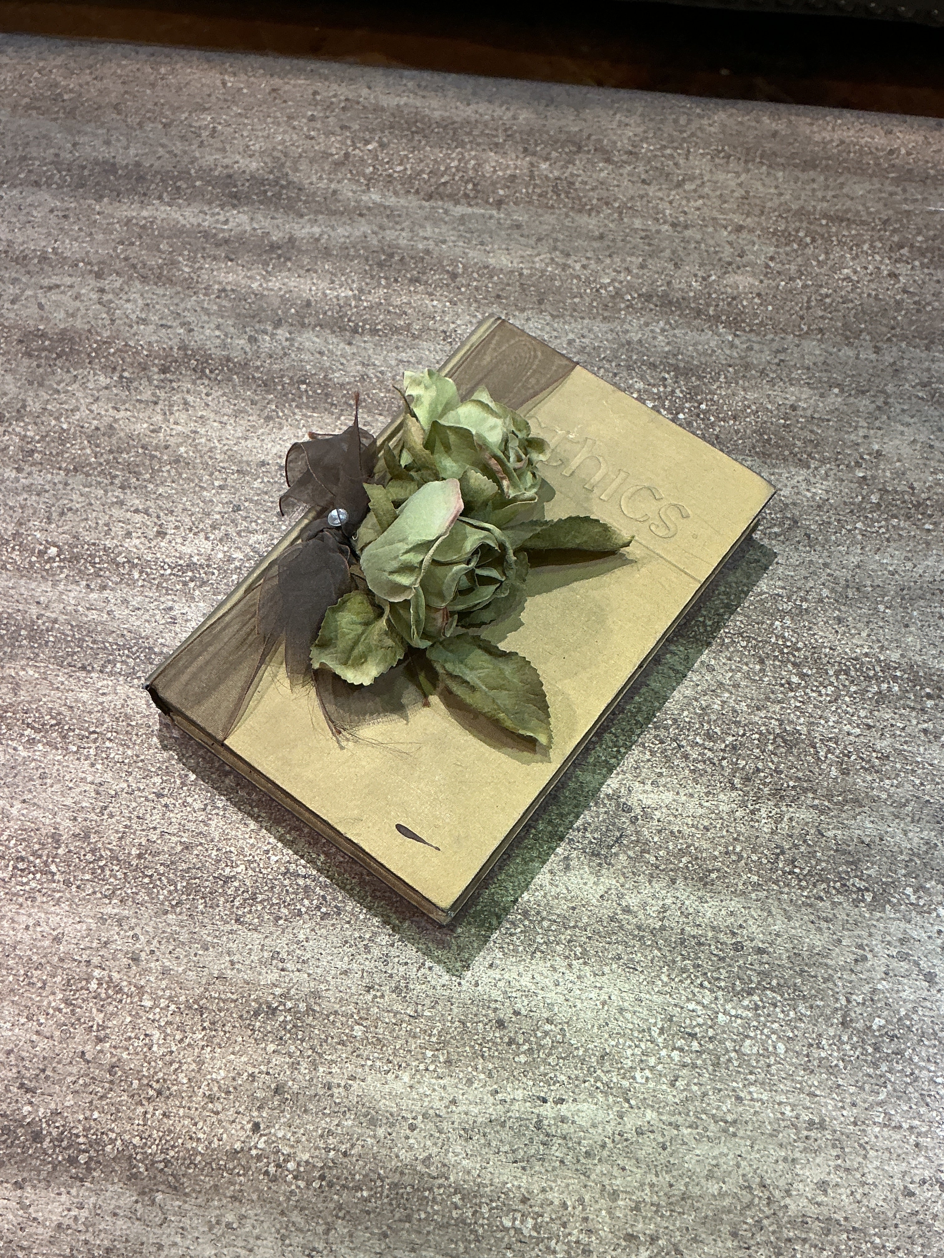 Book flower decor