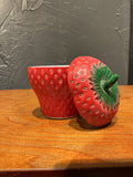 Strawberry shaped  container