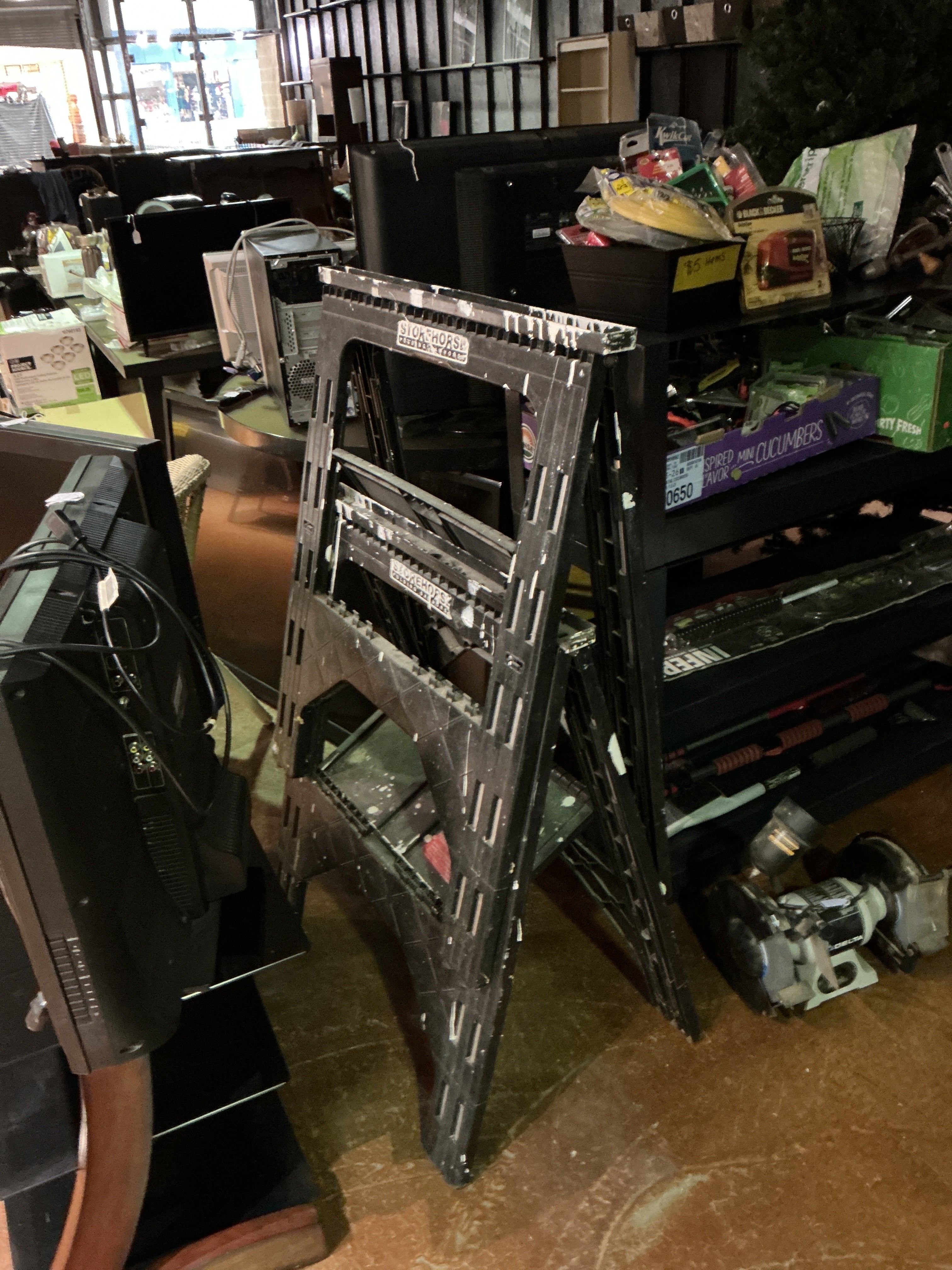 Sawhorse set