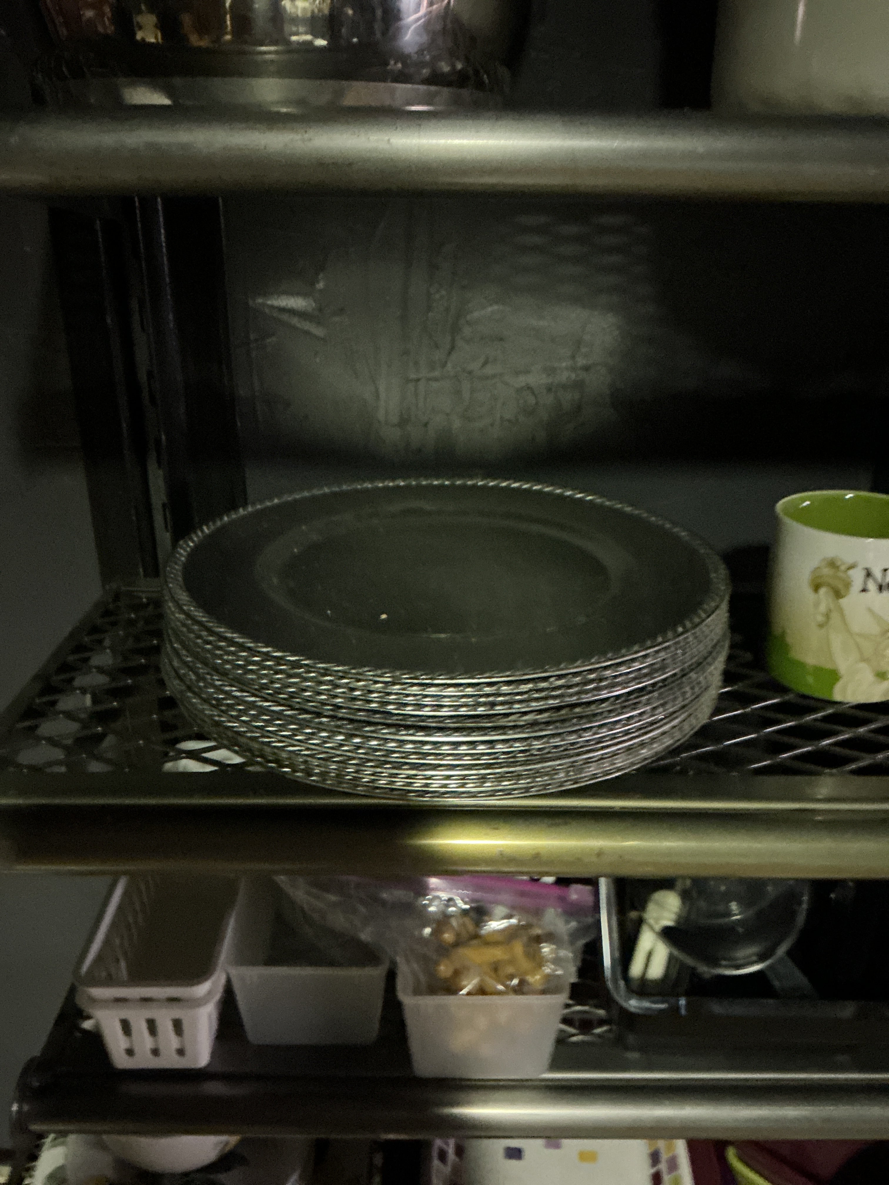 Silver plates set