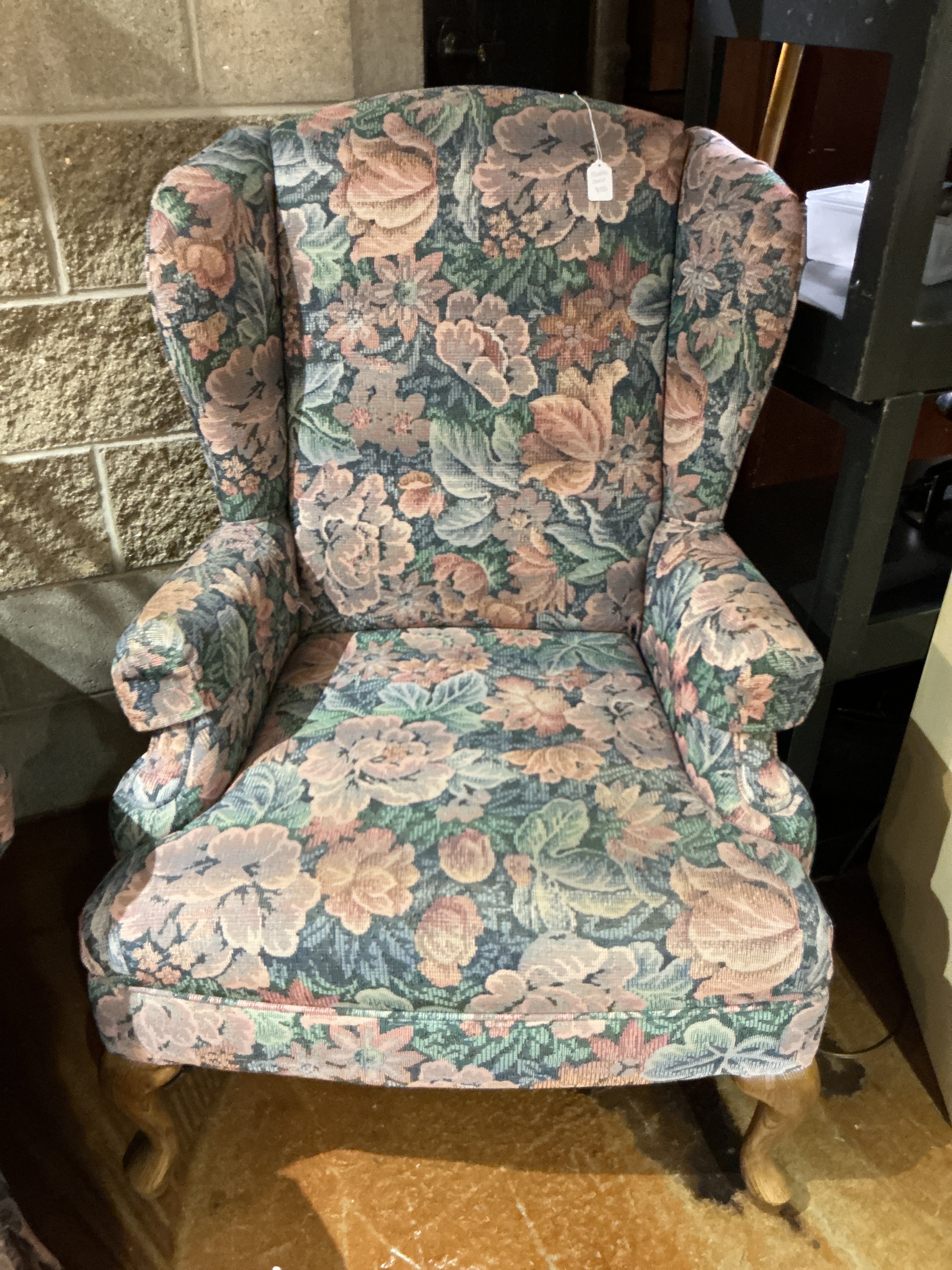 Floral chair