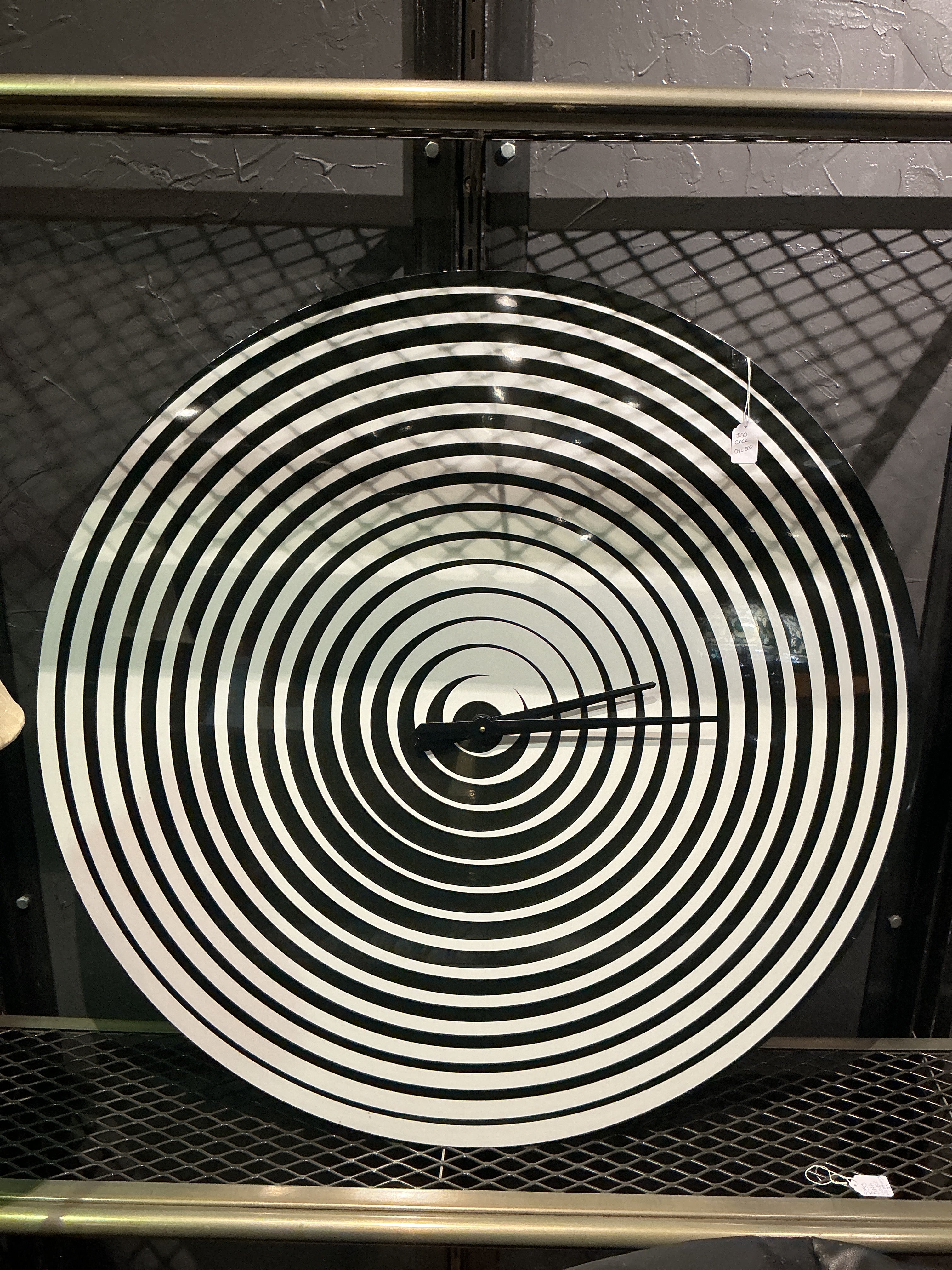 The infinity wall clock