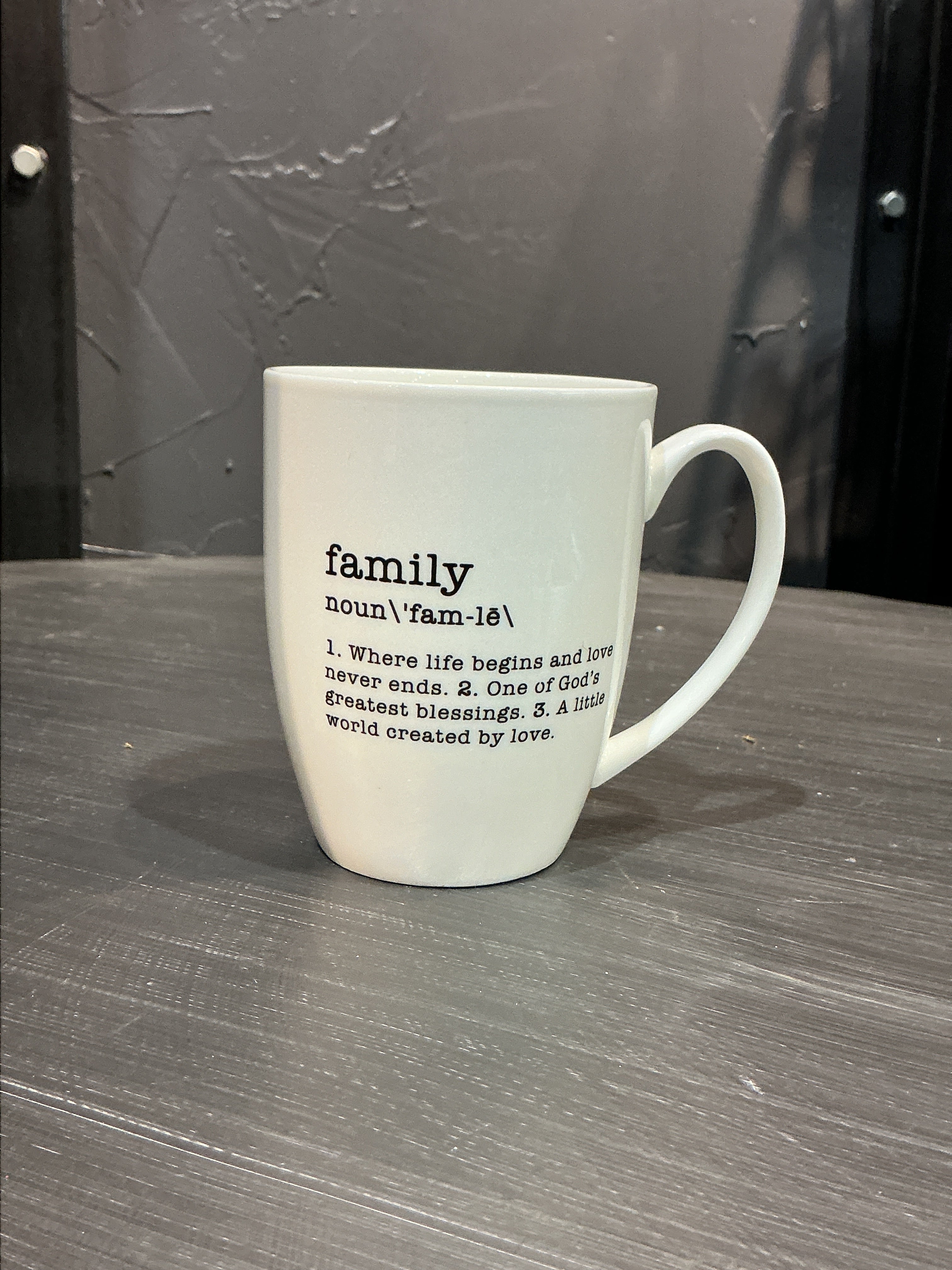 Family defined coffee mug
