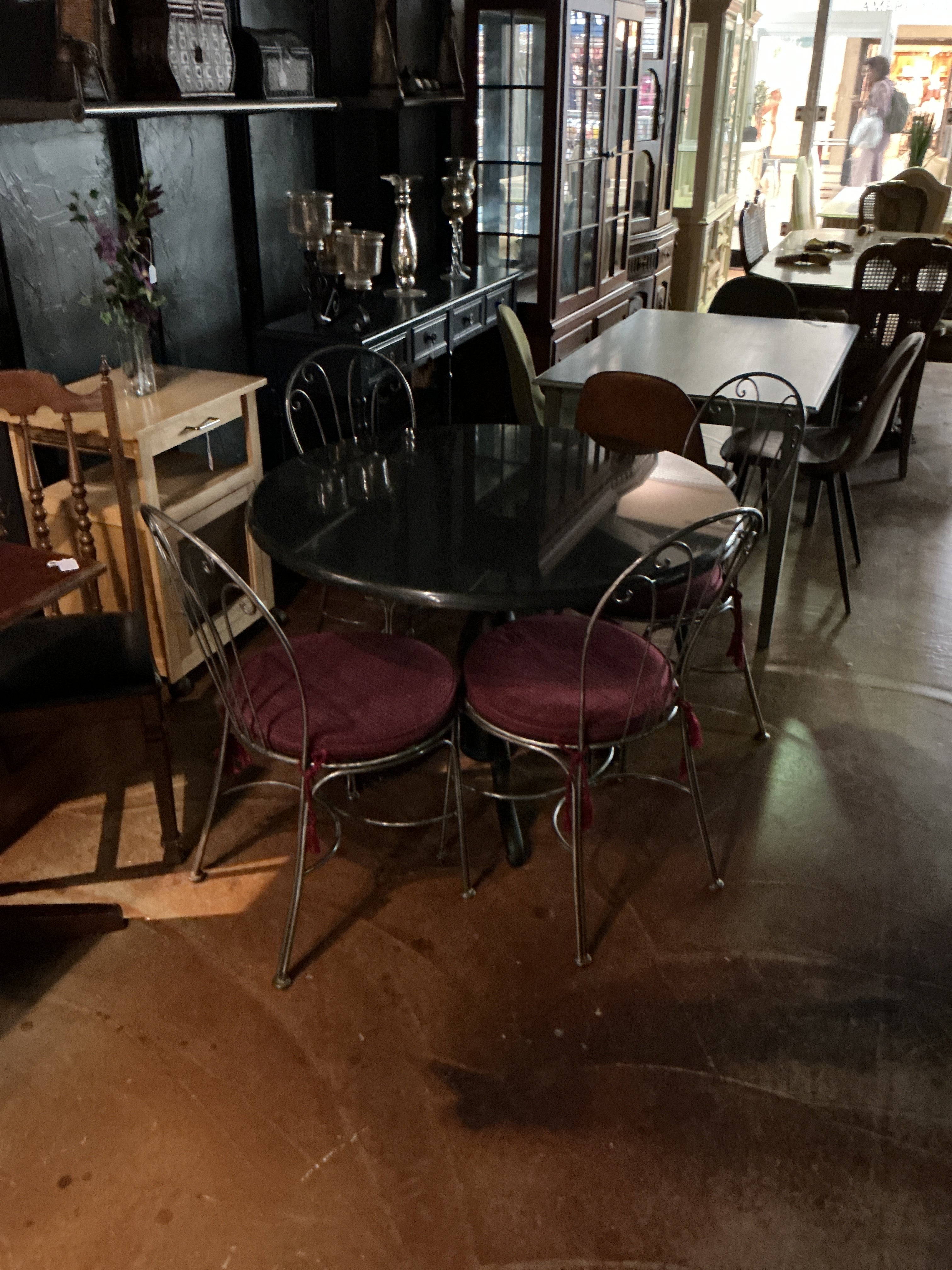 Table and chair set