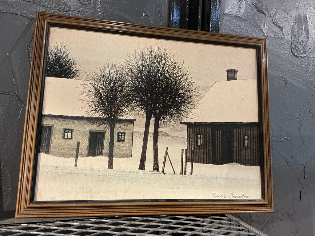 Rusty countryside wall art (set of 3)