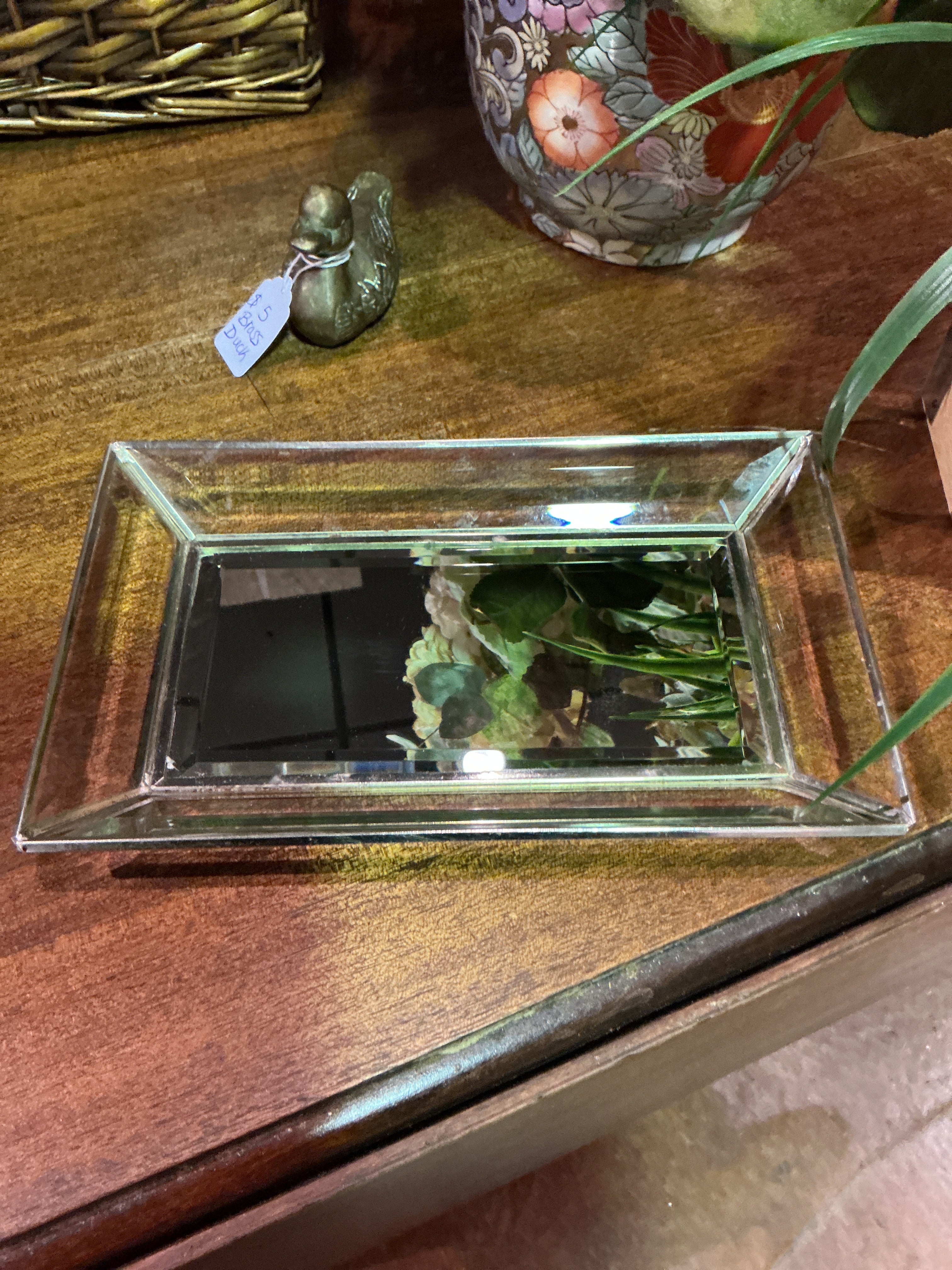 Glass tray