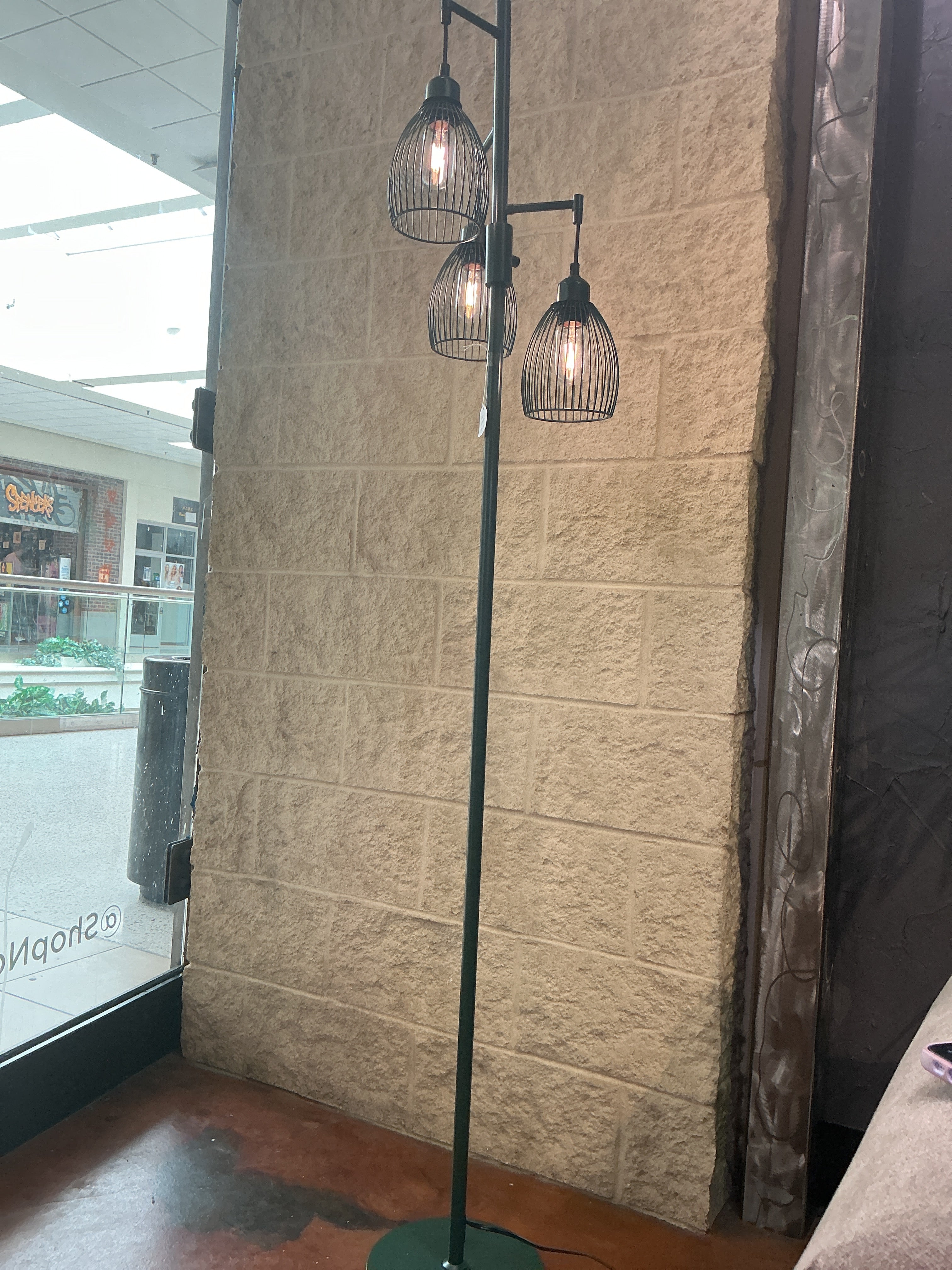 The Ashton three light floor lamp