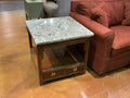 Marble top end tables