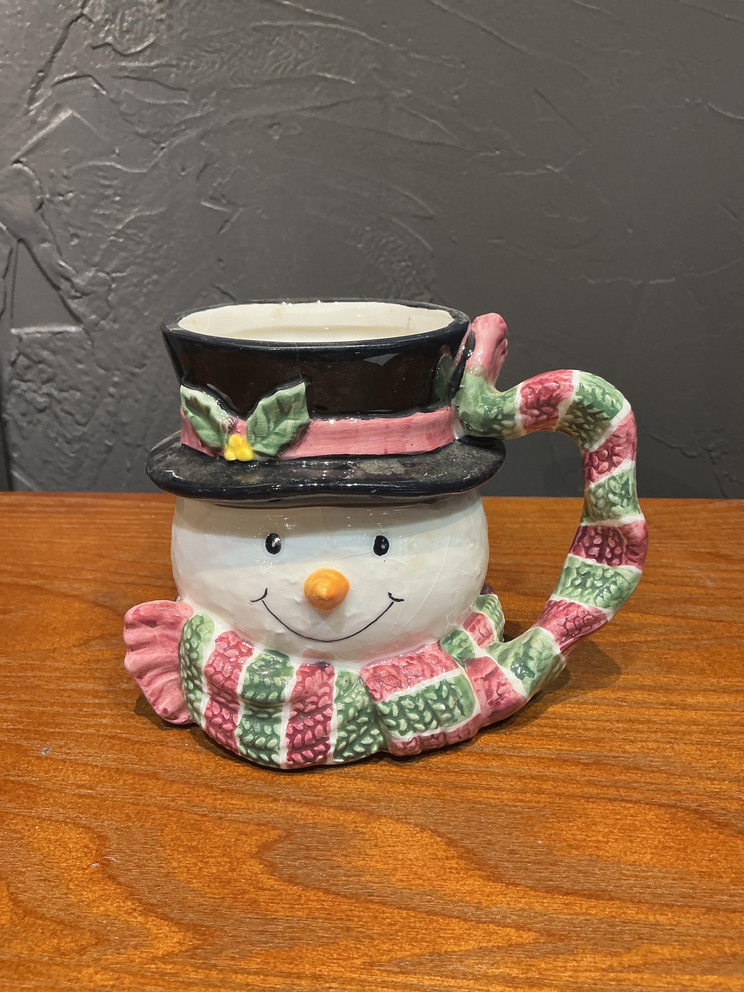 The snowman Christmas ceramic mug