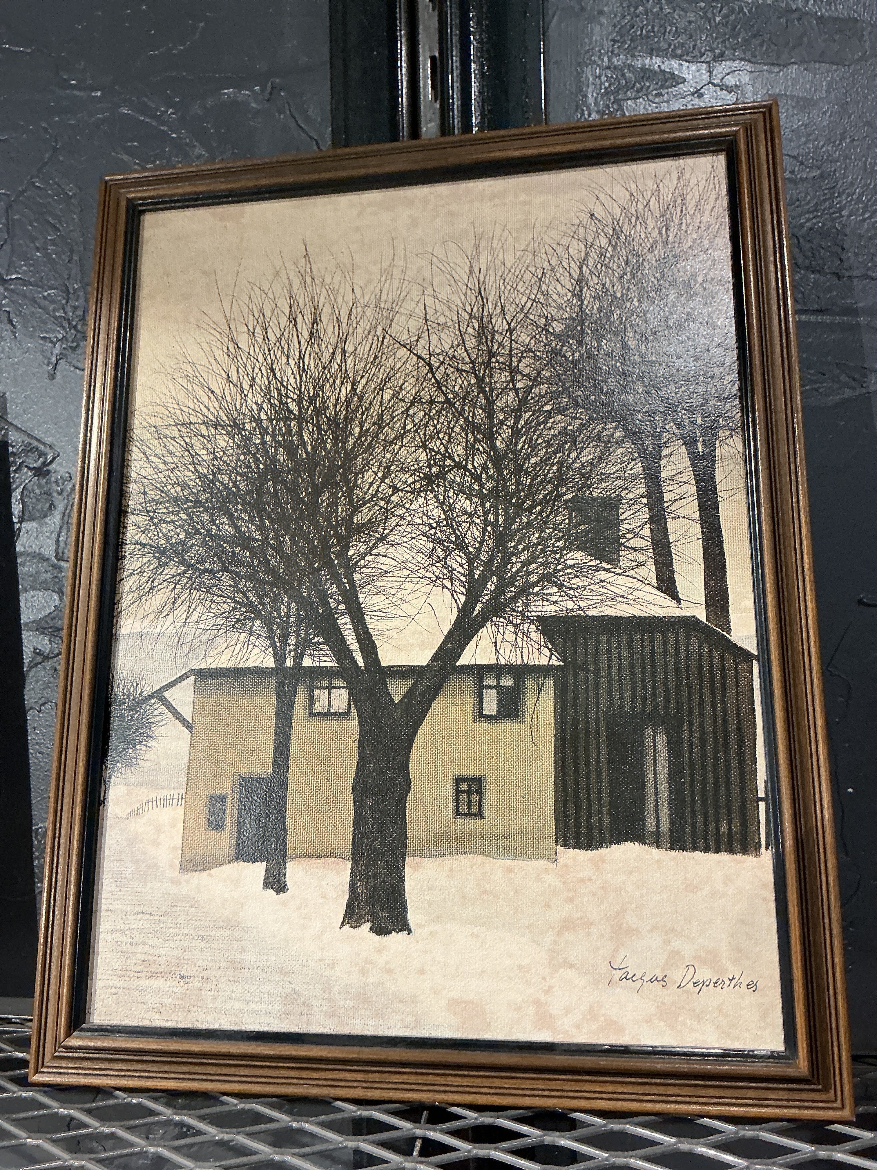 Rusty countryside wall art (set of 3)